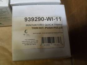 Innovator 939290-wi-11 Quicktrim Push Pull Trim Kit Matte Black