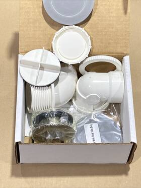 Ips Corp Aba2222snrihf Ab&a 622088 Half Kit Pvc Class Roughln Pcv Sn With Test And Strainer Hf