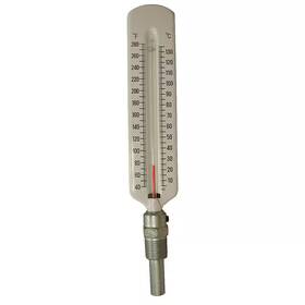 Jones Stephens 744759099761 Hot Water And Refrigerant Line Thermometer Straight Pattern With Brass Well 1/2