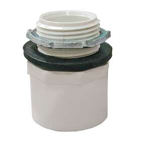J34800 Jones Stephens 1 Pvcpt And Washer For Water Heater Pans - White J34800 Jones Stephens 1 Pvcpt And Washer For Water Heater Pans - White