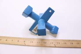 Jones Stephens J40042 Countersunk Plug Wrench Blue 6-way