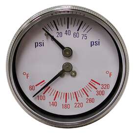 Jones Stephens J40558 2-1/2 Trid Ang With 1 Stem 1/4 Npt