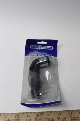 Jonesstephens K53002 Jones Stephens Rinse-quik Spray Head With Chrome Ring Black