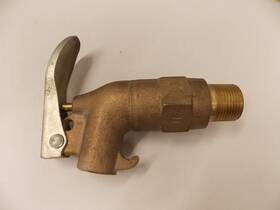 Justrite 8-902 New Brass Drum Safety Faucet 3/4 Inch Npt U3