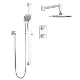 Keeney 064492142372 Belanger Kit-qua140tcp Rain Thermostatic Dual Function Complete Hower
