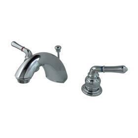 Fb951 Kingston Brass Widespread Bathroom Faucet 5 Inch In Spout Reach Polished