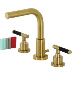 Fsc8953ckl Kingston Brass S Kaiser Widespread Bathroom Faucet Pop-up Brushed Fsc8953ckl Kingston Brass S Kaiser Widespread Bathroom Faucet Pop-up Brushed