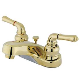 Kingston Brass Gkb252b Magellan 4 Inch Centerset Bathroom Faucet Polished