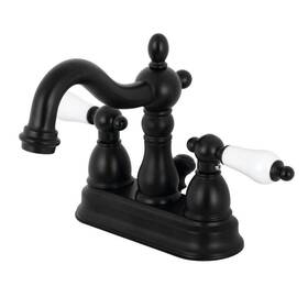 Kingston Brass Kb1600pl Heritage 4 Inch Centerset Bathroom Faucet Matte Black