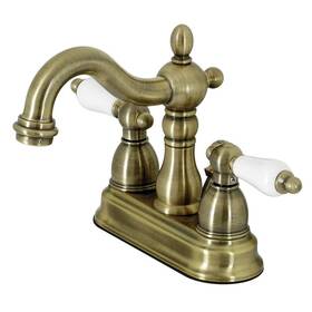 Kingston Brass Kb1603pl 4 Inch Terset Bathroom Faucet Antique 4-inch