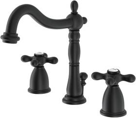 Kb1970ax Kingston Brass Heritage 8 Inch Widespread Lavatory Faucet With