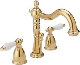 Kb1972pl Kingston Brass Heritage 8-inch Adjustable Center Polished Kb1972pl Kingston Brass Heritage 8-inch Adjustable Center Polished