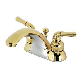 Kb2622b Kingston Brass Naples 4-inch Centerset Lavatory Faucet Pop-up
