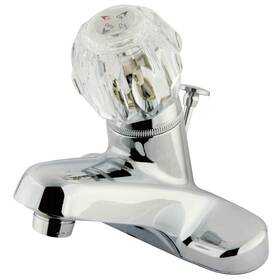 Kingston Brass Kb521b Americana 4-inch Centerset Single Acrylic Handle