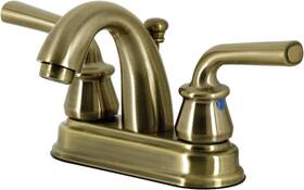 Kingston Brass Kb5613rxl Restoration 4-inch Centerset Bathroom Faucet With
