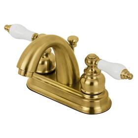 Kingston Brass Kb5617pl Ss Restoration 4-inch Centerset Bathroom Faucet Brushed