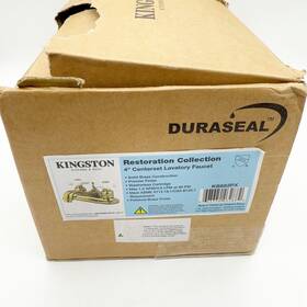 Kingston Brass Kb602px Restoration 4-inch Centerset Lavatory Faucet