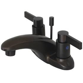 Kingston Brass Kb8625ndl Bass Nuvofusion 4 Inch Centeset Bathoom Faucet Spout