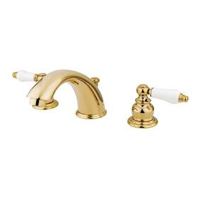 Kingston Brass Kb972b Victorian Widespread Bathroom Faucet 8-inch Adjustable