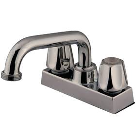 Kf461 Kingston Brass 4 Gpm Deck Mounted Double Handle Laundry - Chrome Kf461 Kingston Brass 4 Gpm Deck Mounted Double Handle Laundry - Chrome