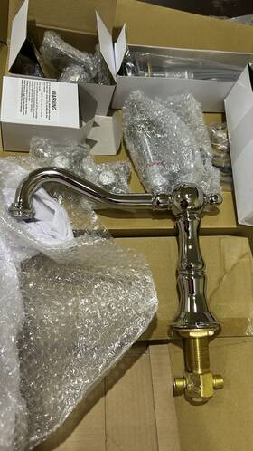 Kingston Brass Ks1976ax Heritage Widespread Bathroom Faucet Polished Nickel