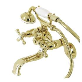 Ks226pb Kingston Brass Clawfoot Tub Faucet Polished 9 X 9.19