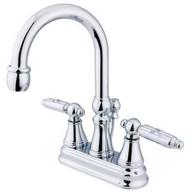 Kingston Brass Ks2611gl Georgian 4-inch Centerset Lavatory Faucet With