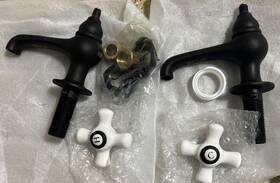 Kingston Brass Ks3205px Restoration Basin Tap Faucet Oil Rubbed Bronze 4.06