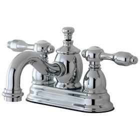 Ks7101tal Kingston Brass Tudor 4 Inch Centerset Bathroom Faucet 4-15/16 In Ks7101tal Kingston Brass Tudor 4 Inch Centerset Bathroom Faucet 4-15/16 In