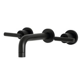 Ks8120cml Kingston Brass Manhattan 2-handle 8 Inch Wall Mount Bathroom Faucet Ks8120cml Kingston Brass Manhattan 2-handle 8 Inch Wall Mount Bathroom Faucet