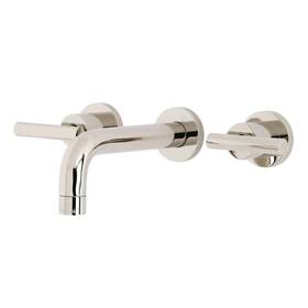 Ks8126cml Kingston Brass Manhattan 2-handle 8 Inch Wall Mount Bathroom Faucet Ks8126cml Kingston Brass Manhattan 2-handle 8 Inch Wall Mount Bathroom Faucet