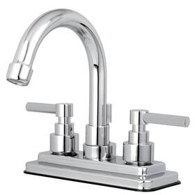 Kingston Brass Ks8661el Elinvar 4 Inch Centerset Bathroom Faucet Polished Chrome