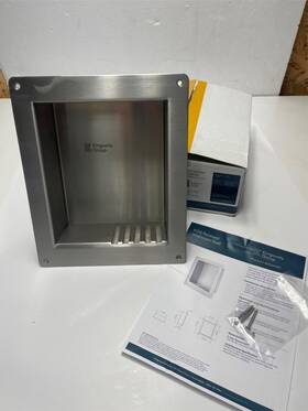 Kingsway Group Kg12 Usa Anti-ligature Recess Soap Shelf Stainless Steel Hospital / Jail