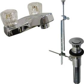 Kissler & Co. Inc 77-1006 Dominion 4-inch Lavatory Faucet With Pop-up