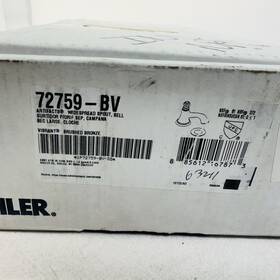 Kohler 72759-bv 1/2 Brass Widespread Bathroom Sink Faucet Vibrant Brushed Bronze