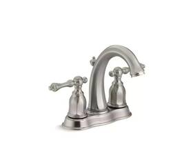 K-13490-4-bn Kohler Kelston Centerset Bathroom Faucet - Vibrant Brushed Nickel K-13490-4-bn Kohler Kelston Centerset Bathroom Faucet - Vibrant Brushed Nickel