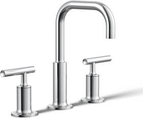Kohler K-14406-4-cp Purist 1.2 Gpm Widespread Bathroom Faucet - -polished Chrome