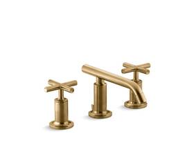 K-14410-3-bg Kohler Purist 1.2 Gpm Widespread Bathroom Faucet - -brushed Gold K-14410-3-bg Kohler Purist 1.2 Gpm Widespread Bathroom Faucet - -brushed Gold