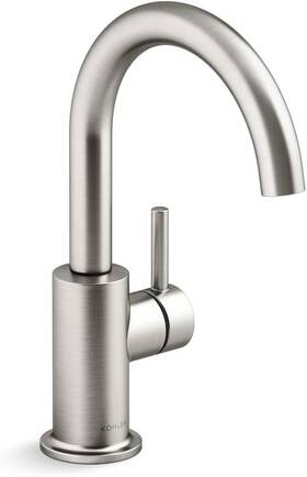 Kohler K-26369-vs Contemporary Beverage Faucet - Vibrant Stainless Finish