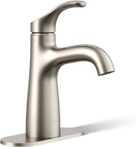 K-27389-4-bn Kohler Simplice Single Hole Bathroom Faucet - -brushed Nickel