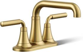 K-27414-4-2mb Kohler Tone Bathroom Faucet -k-27414-4-2mb -vibrant Brushed Moderne Brass Finish K-27414-4-2mb Kohler Tone Bathroom Faucet -k-27414-4-2mb -vibrant Brushed Moderne Brass Finish