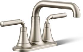 K-27414-4-bn Kohler Tone 1.2 Gpm Centerset Bathroom Faucet - Brushed Nickel K-27414-4-bn Kohler Tone 1.2 Gpm Centerset Bathroom Faucet - Brushed Nickel