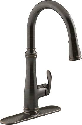 Kohler K-29108-2bz Bellera Touchless Pull-down Kitchen Faucet K-29108-2bz- Oil Rubbed Bronze