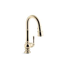 K-99261-af Kohler Artifacts 1.5 Gpm Kitchen Faucet - Vibrant French Gold K-99261-af Kohler Artifacts 1.5 Gpm Kitchen Faucet - Vibrant French Gold