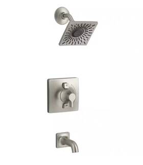 Kohler K-r22799-4g-bn Venza Tub And Shower Faucet -r22799-4g-bn - Vibrant Brushed Nickel