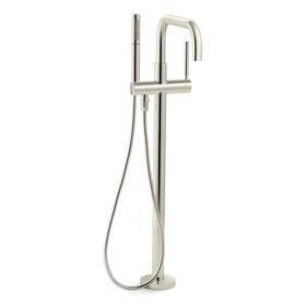 Kohler K-t97328-4-sn Purist Floor Mounted Tub Filler - Includes Hand Shower -t97328-4-sn