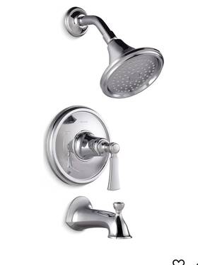 R72783-4g-cp Kohler Elliston Tub And Shower Faucet 1-handle Polished Chrome