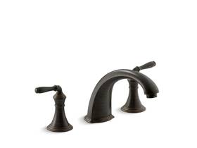 Kohler T387-4-2bz Devonshire Deck Mount Tub Filler Trim -k-t387-4-2bz -oil Rubbed Bronze