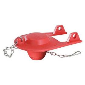 Korky 2017bp Toilet Flapper 2 Inch Size Rubber Red