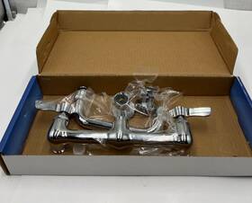 Krowne 12-806l Silver Series Faucet Splash-mounted 8 Inch Centers 6 Swing